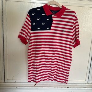 Vineyard Vines Whale Flag Polo